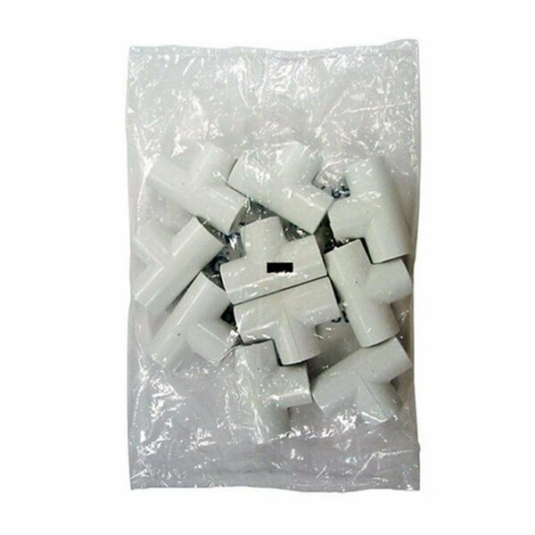 Homecare Products PVC02400C0600HA 0.5 x 0.5 x 0.5 in. White Schedule 40 PVC Tee HO1681843